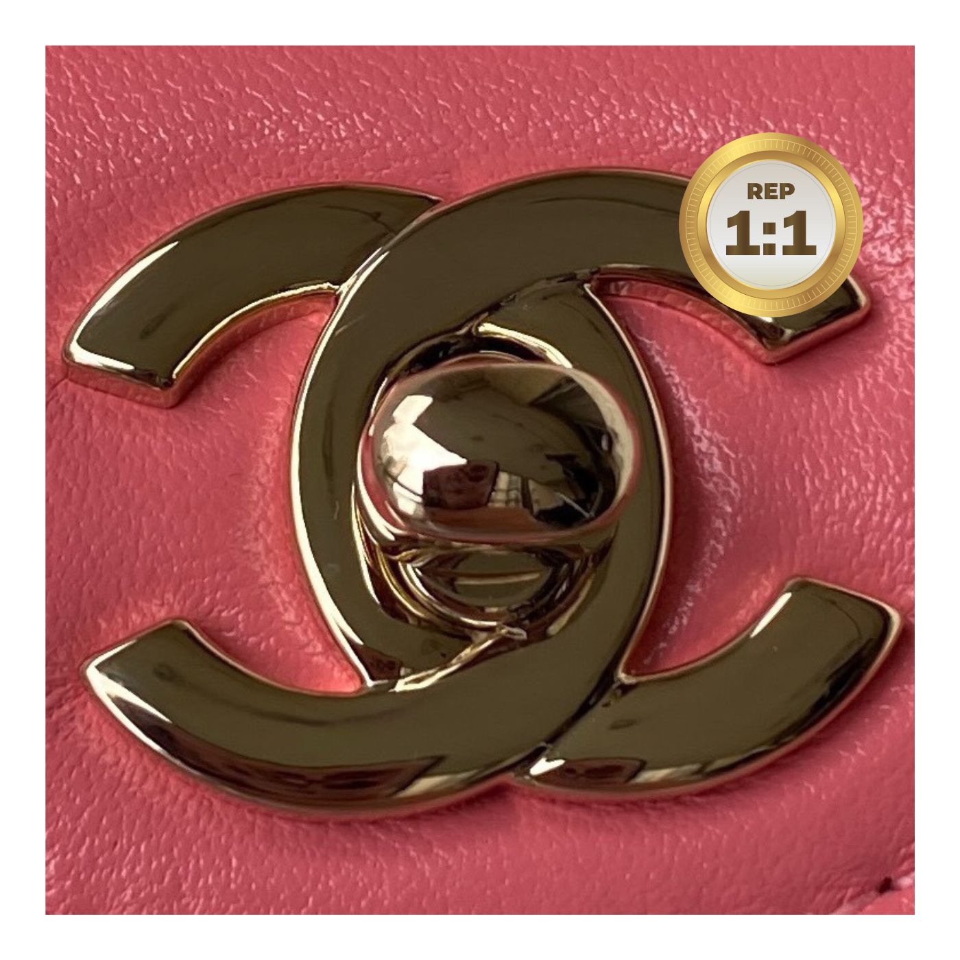 [REP 1:1] Chanel Mini Heart Bag Coral Pink For Women 7in/18cm AS3191 NH621