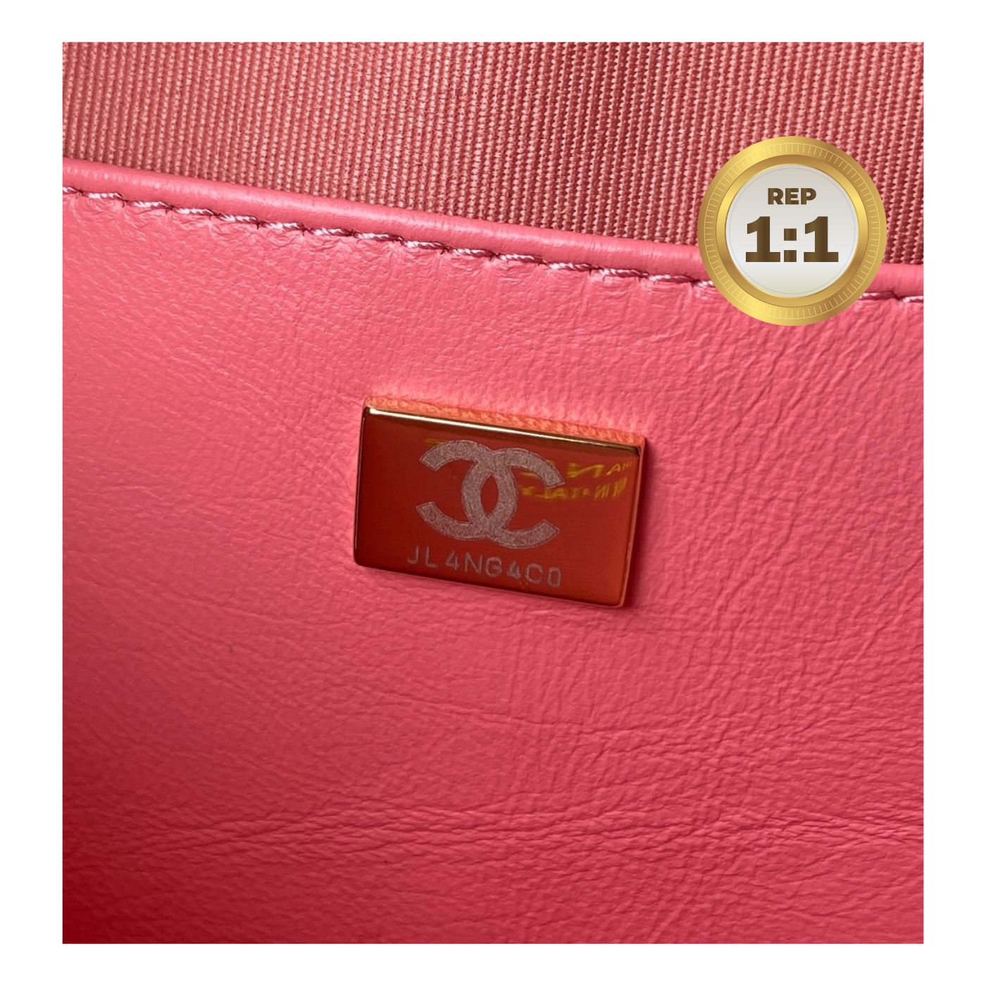 [REP 1:1] Chanel Mini Heart Bag Coral Pink For Women 7in/18cm AS3191 NH621