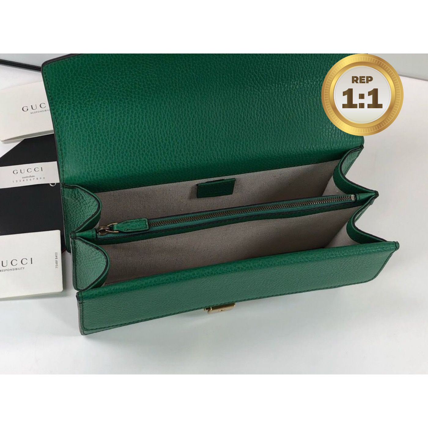[REP 1:1] Gucci Dionysus Shoulder Bag Green For Women 11in/28cm 400249 CAOGX 3120