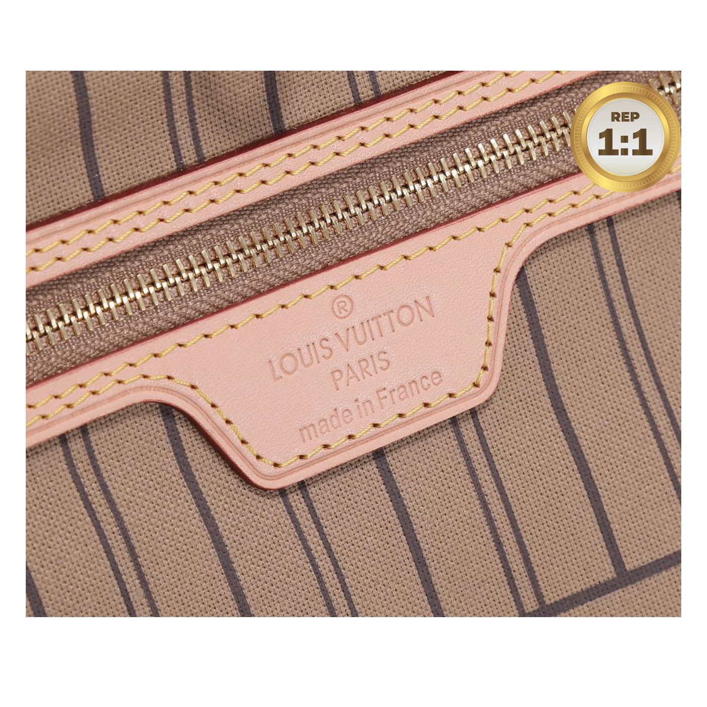 [REP 1:1] Louis Vuitton Neverfull MM Tote Bag Monogram Canvas Brown For Women 12.6in/32cm