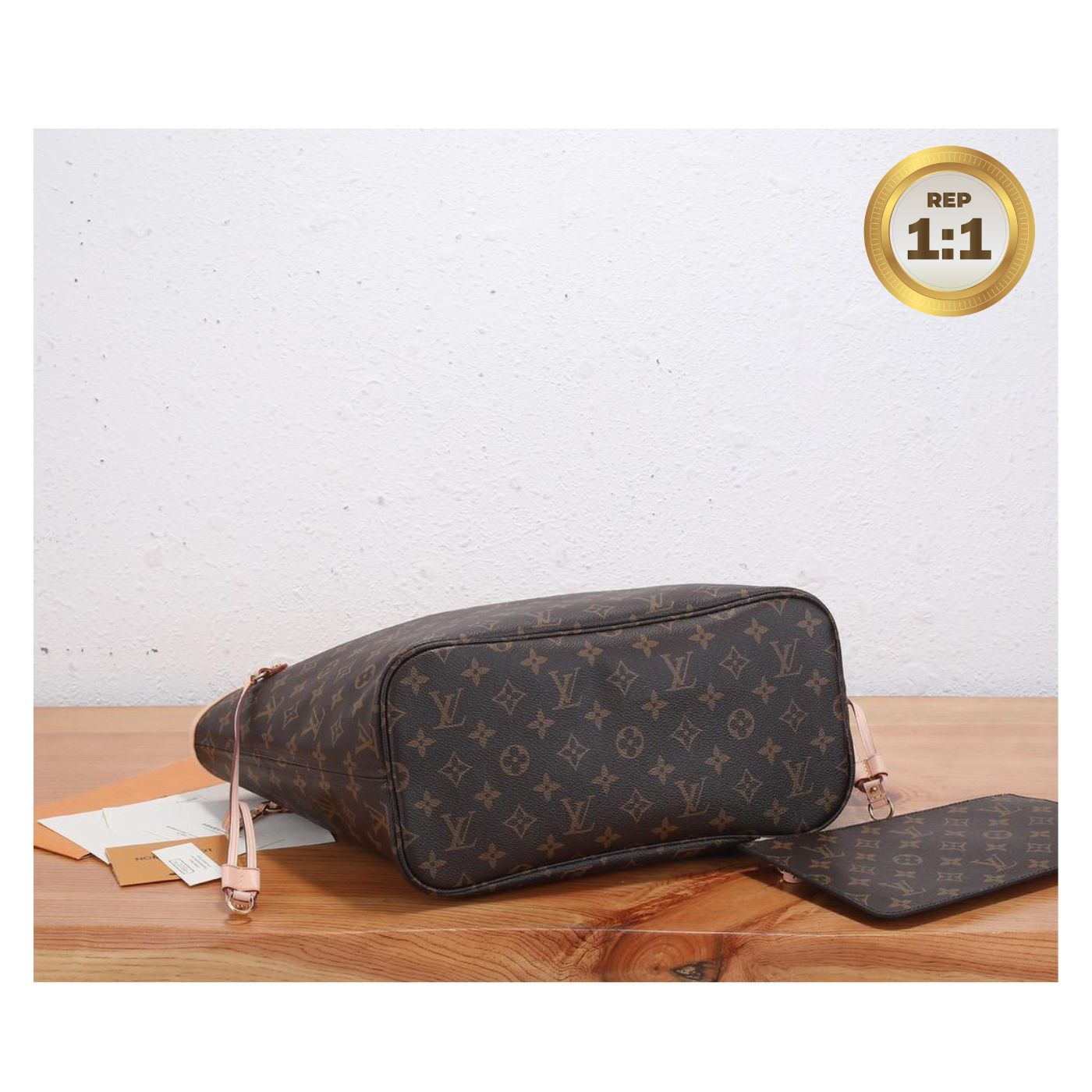 [REP 1:1] Louis Vuitton Neverfull MM Tote Bag Monogram Canvas Brown For Women 12.6in/32cm
