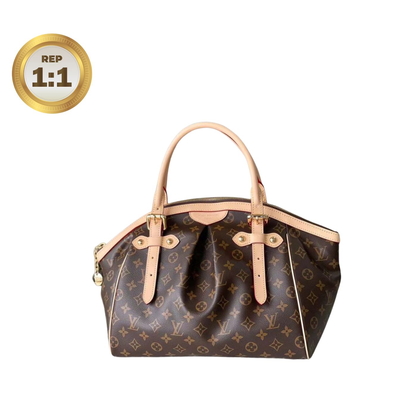 [REP 1:1] Louis Vuitton Tivoli PM Bag Monogram Canvas Brown 14.2in/36cm For Women