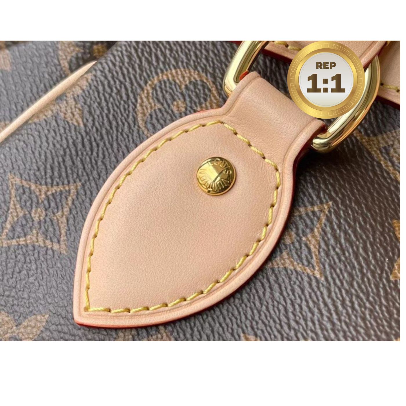 [REP 1:1] Louis Vuitton Tivoli PM Bag Monogram Canvas Brown 14.2in/36cm For Women