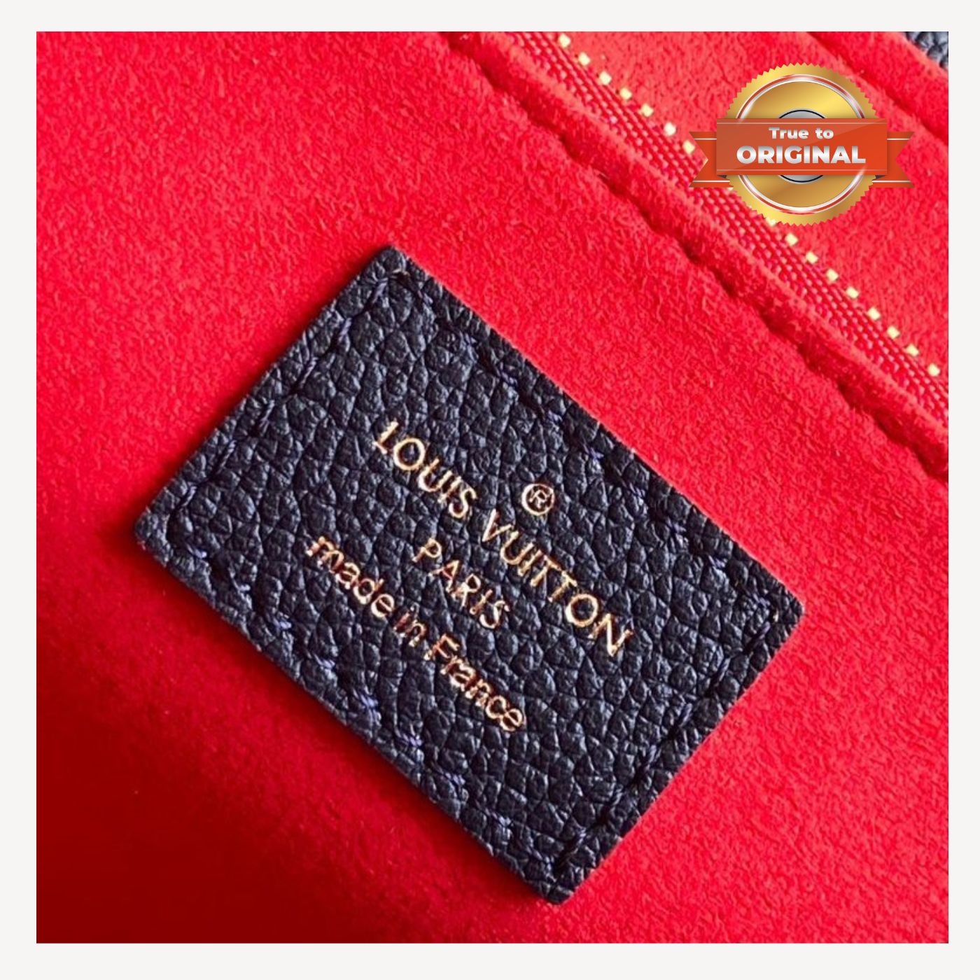 [REP 1:1] Louis Vuitton Vavin MM Monogram Empreinte Navy Blue For Women 9.8in/25cm