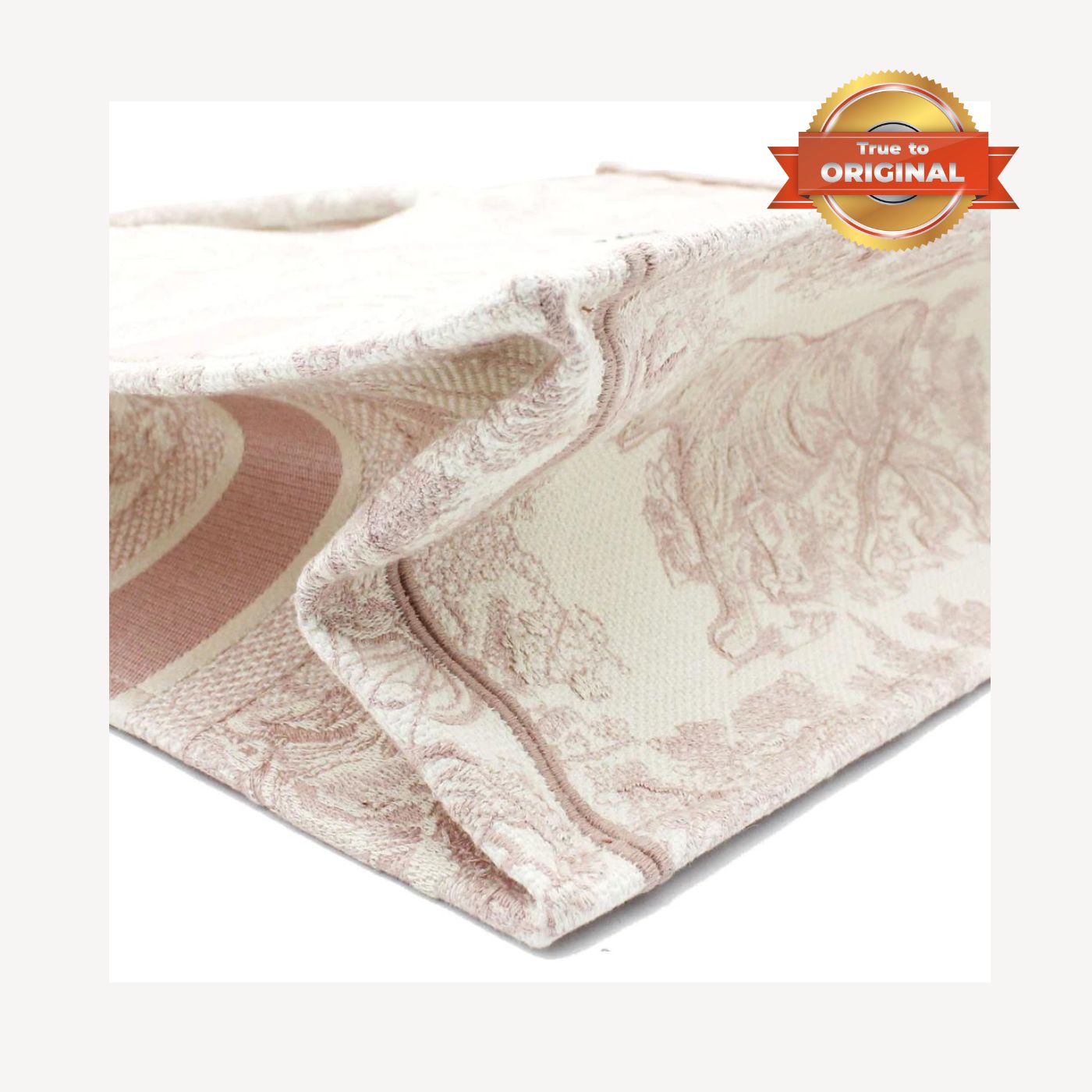 [True-to-ORIGINAL] Christian Dior Medium Dior Book Tote Pink For Women 36cm