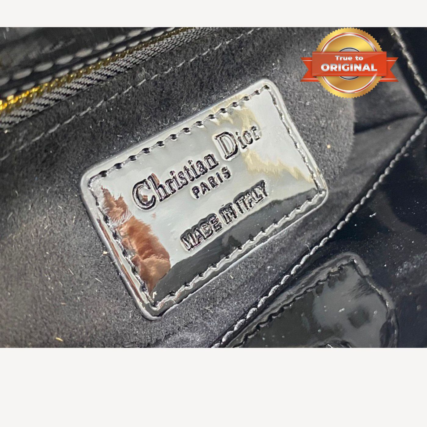 [True-to-ORIGINAL] Christian Dior Mini Lady Dior Bag Black For Women 17cm