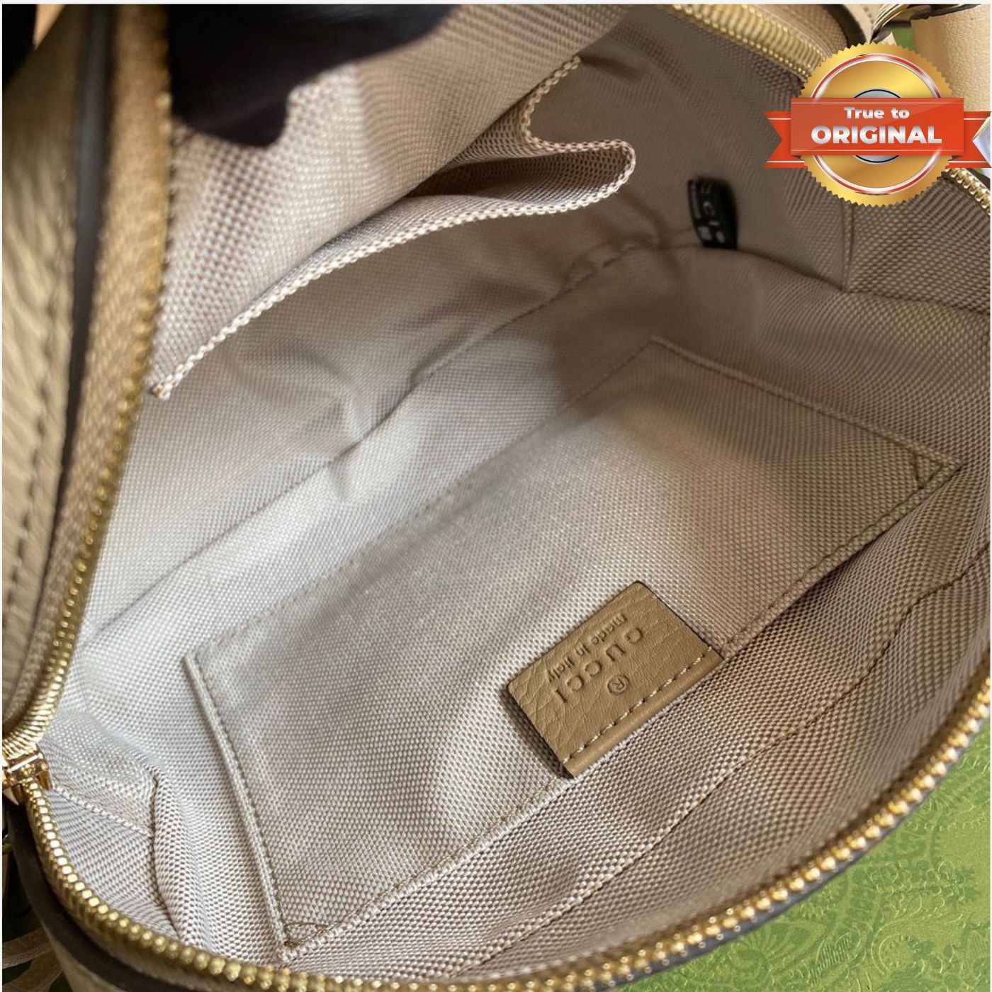 [True-to-ORIGINAL] Gucci Soho Small Disco Bag Beige For Women 8in/21cm GG 308364