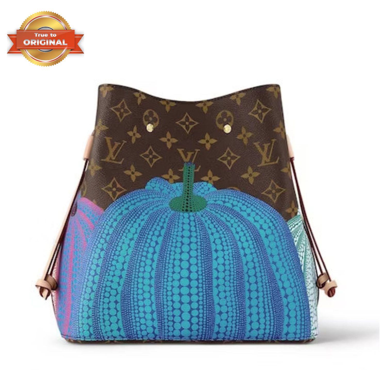 [True-to-ORIGINAL] Louis Vuitton LV x YK Neonoe MM Brown For Women 10.2in/26 cm