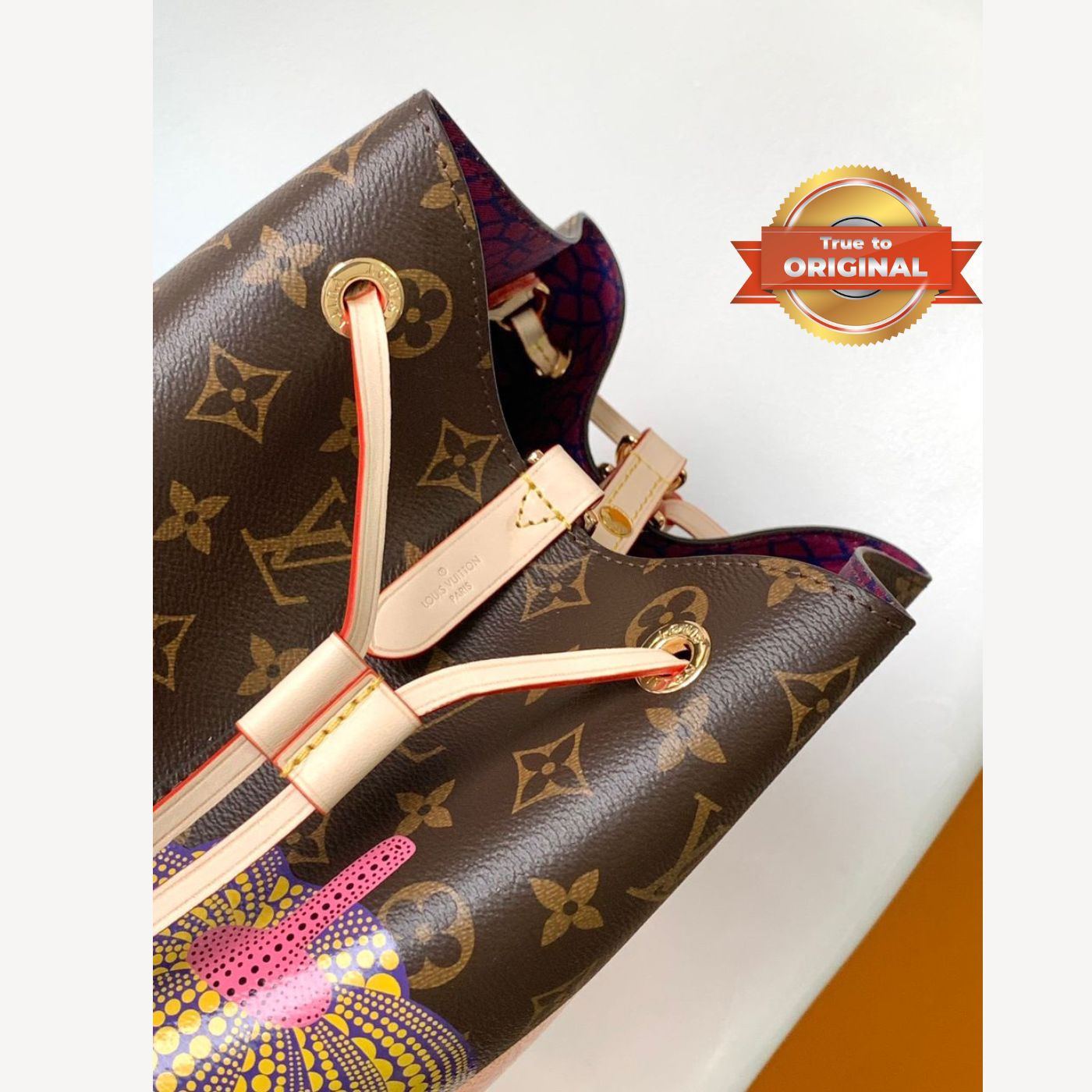 [True-to-ORIGINAL] Louis Vuitton LV x YK Neonoe MM Brown For Women 10.2in/26 cm