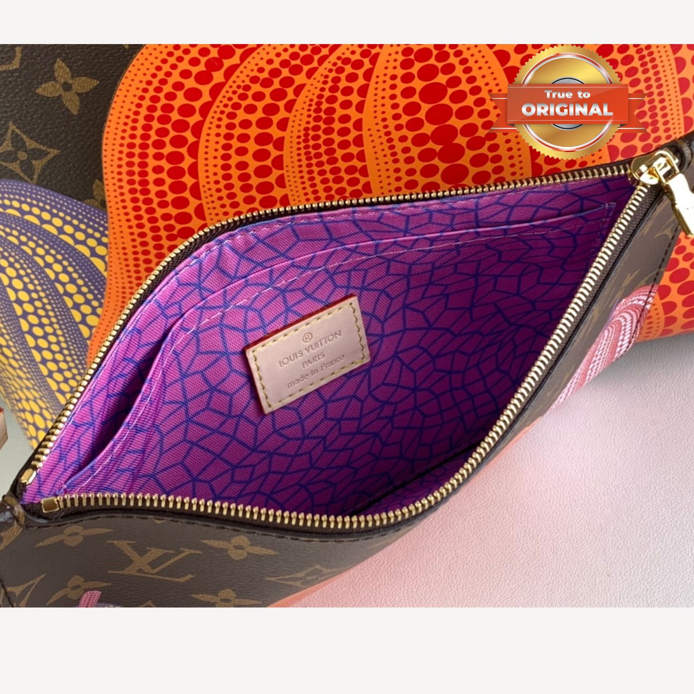 [True-to-ORIGINAL] Louis Vuitton LV x YK Neverfull MM Bag Brown For Women 12.2in/31cm