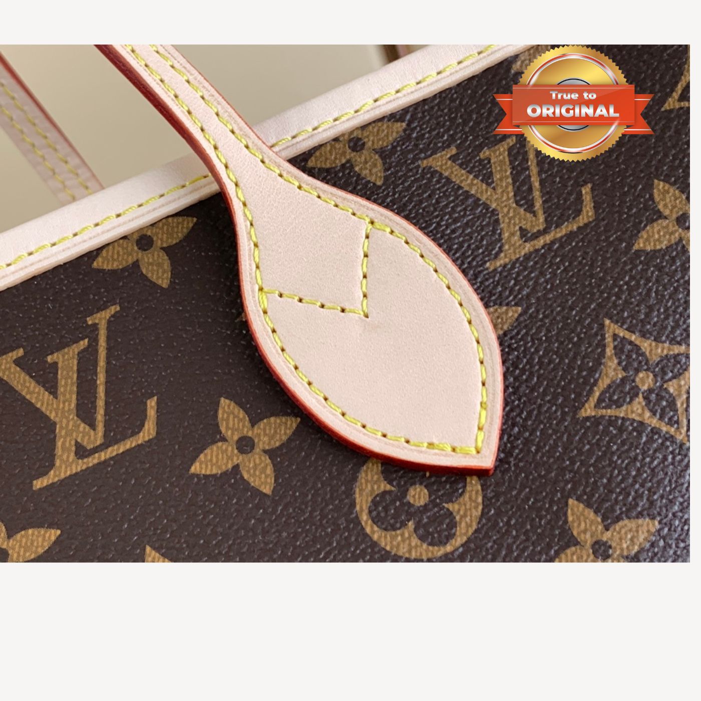 [True-to-ORIGINAL] Louis Vuitton LV x YK Neverfull MM Bag Brown For Women 12.2in/31cm