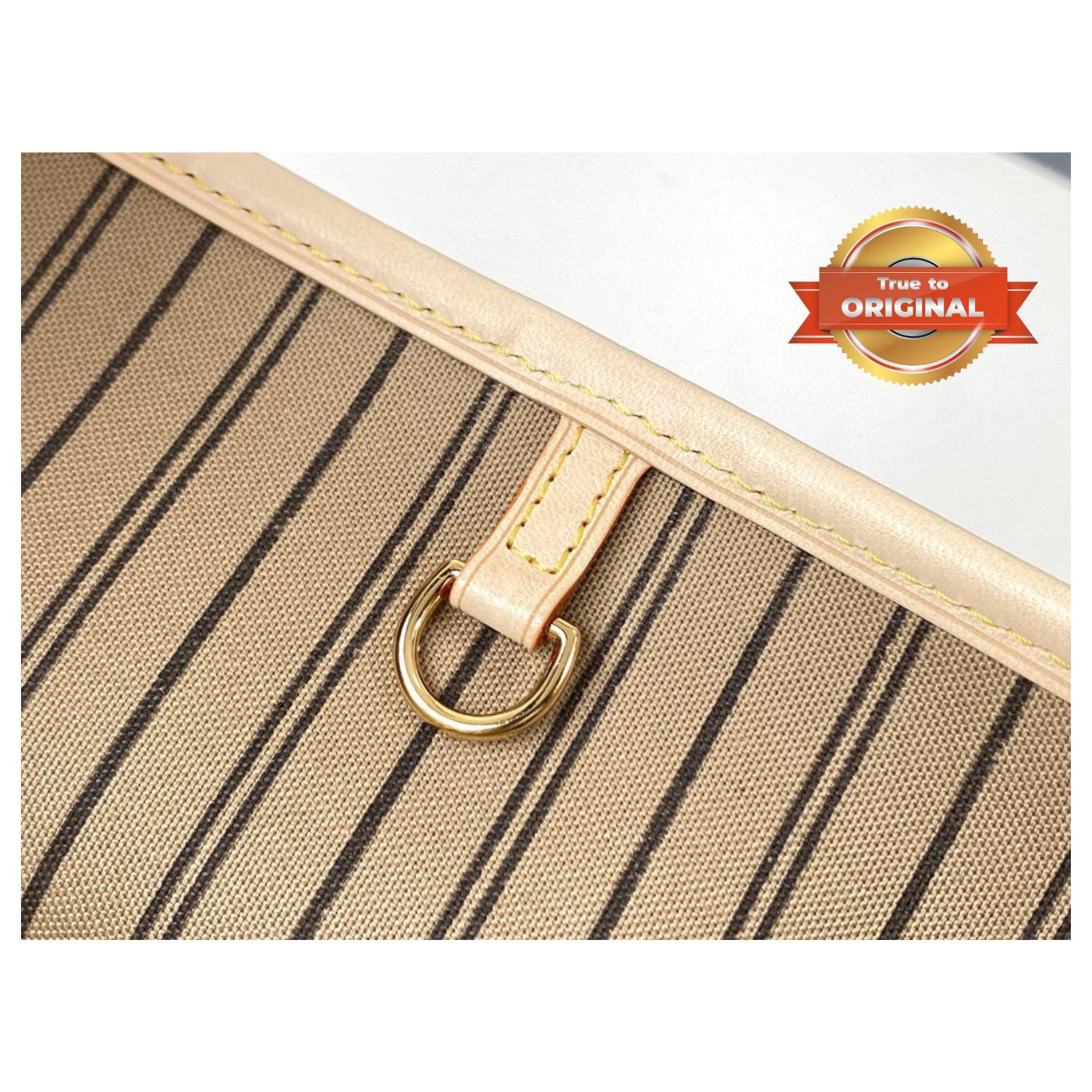 [True-to-ORIGINAL] Louis Vuitton Neverfull MM Tote Bag Monogram Canvas Brown For Women 12.6in/32cm