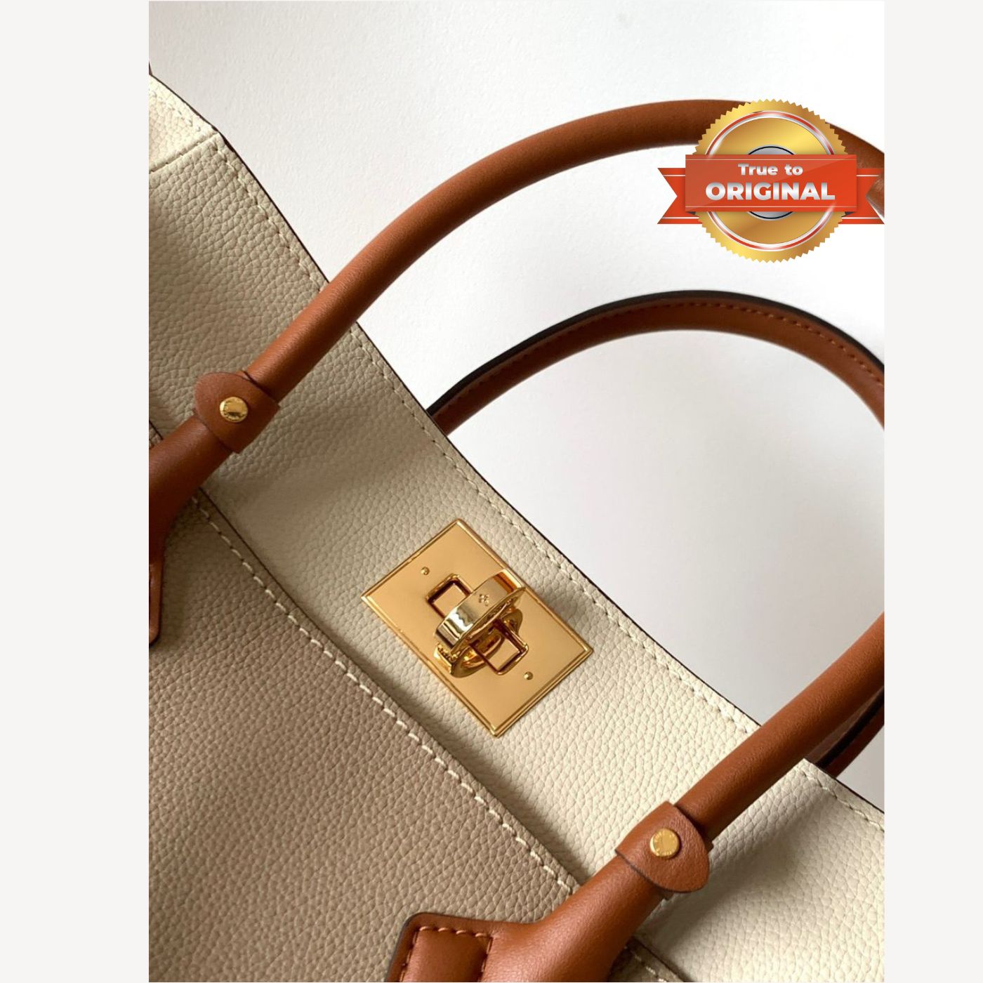 [True-to-ORIGINAL] Louis Vuitton On My Side MM Tote Bag Grey For Women 12in/31cm