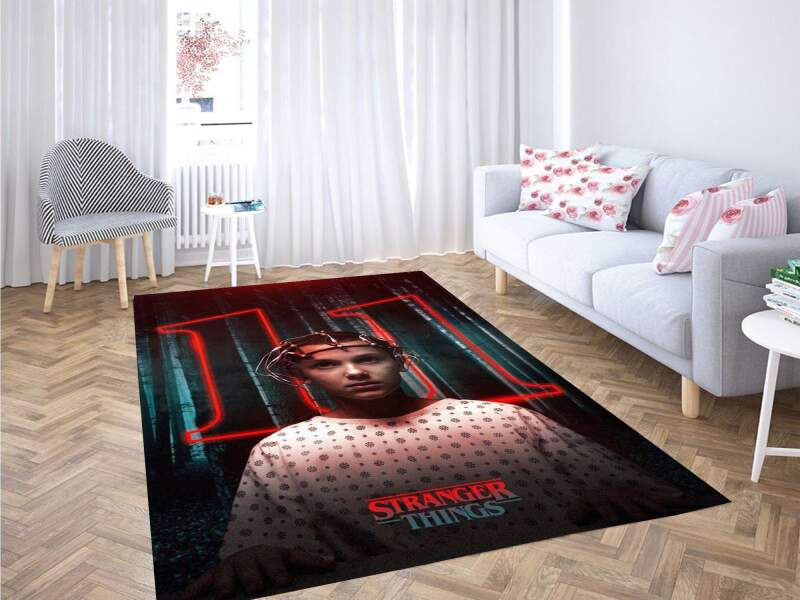 11 Stranger Things Carpet Rectangle Rug
