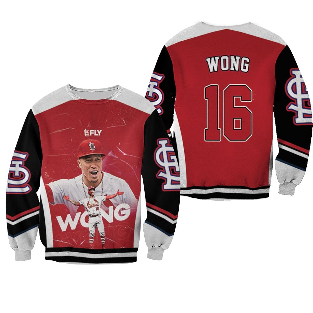 16 Kolten Wong St Louis Cardinals Sweater