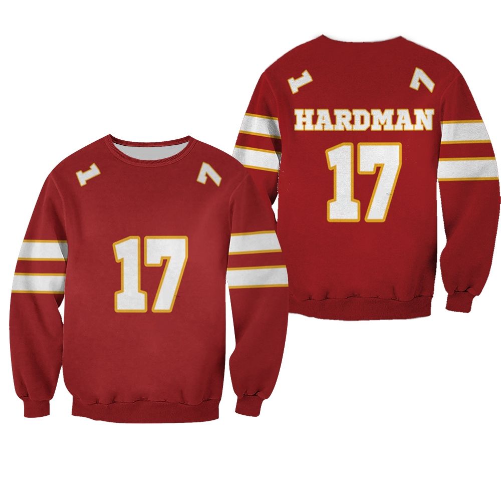 17 Mecole Hardmanl Kannas City Inspired Style Sweater