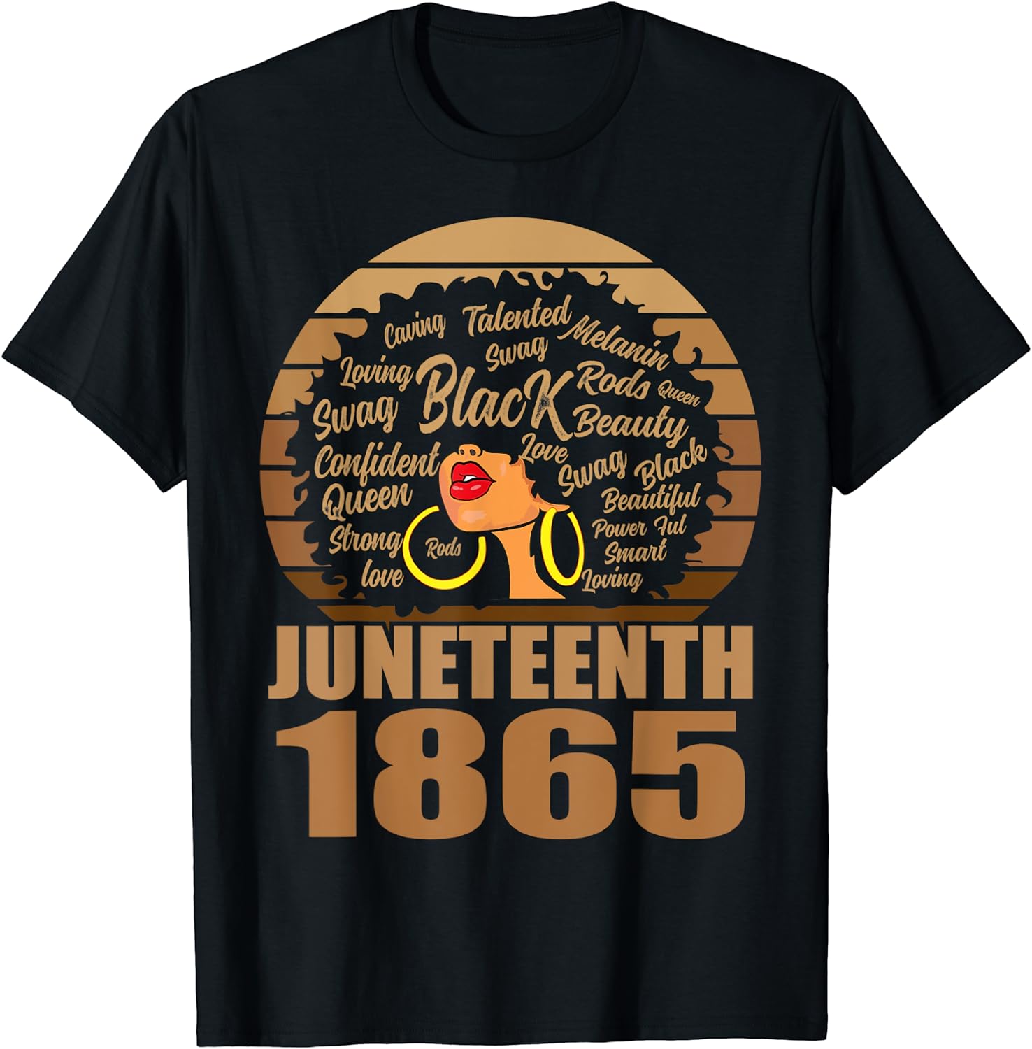 1865 Juneteenth Celebrate African American Freedom Day WomenT-Shirt