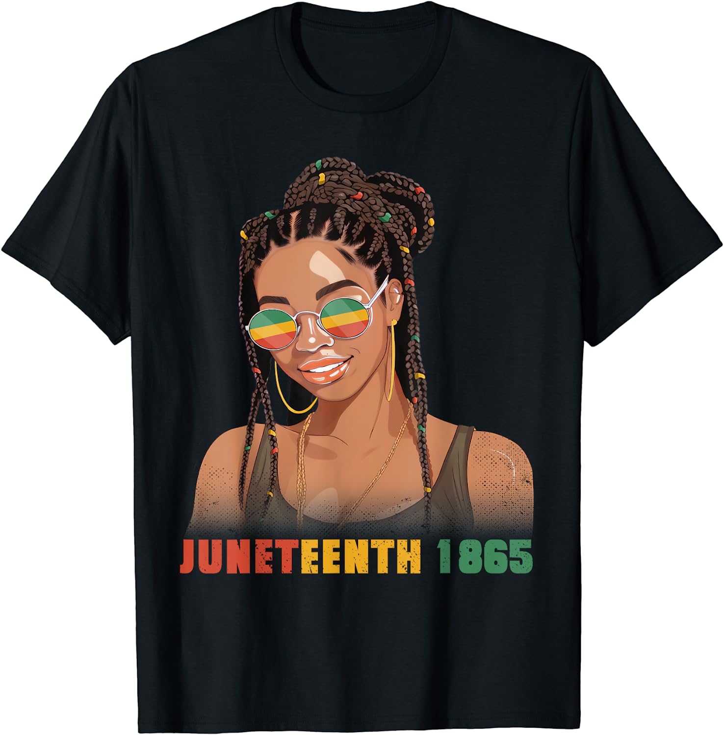 1865 Juneteenth Celebrate African American Freedom DayT-Shirt