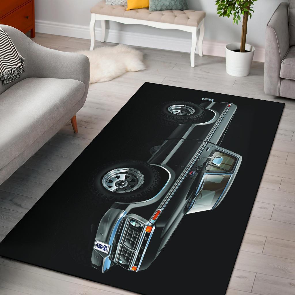 1976 Ford F-150 Xlt Explorer Pickup 4’4 Area Limited Edition Rectangle Rug