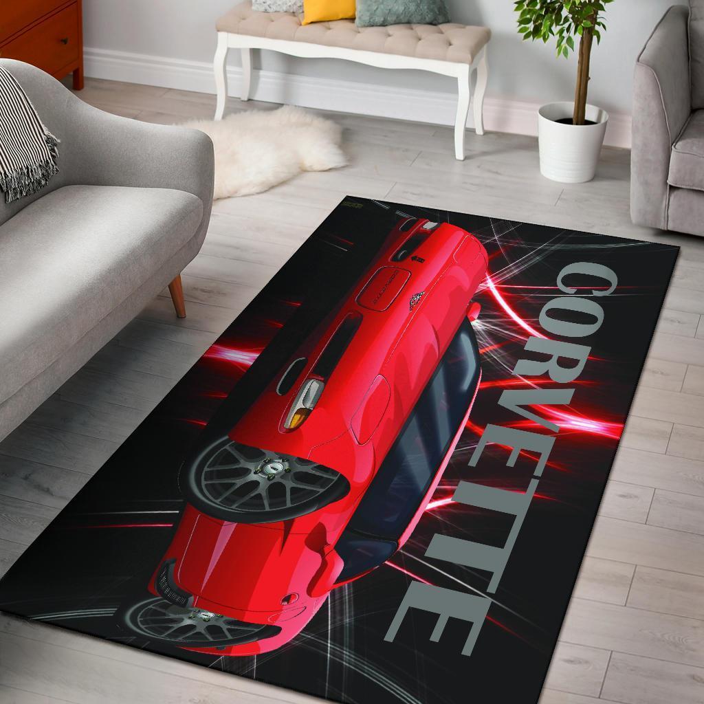 1997 Chevrolet Corvette Wall Art Area Limited Edition Rectangle Rug