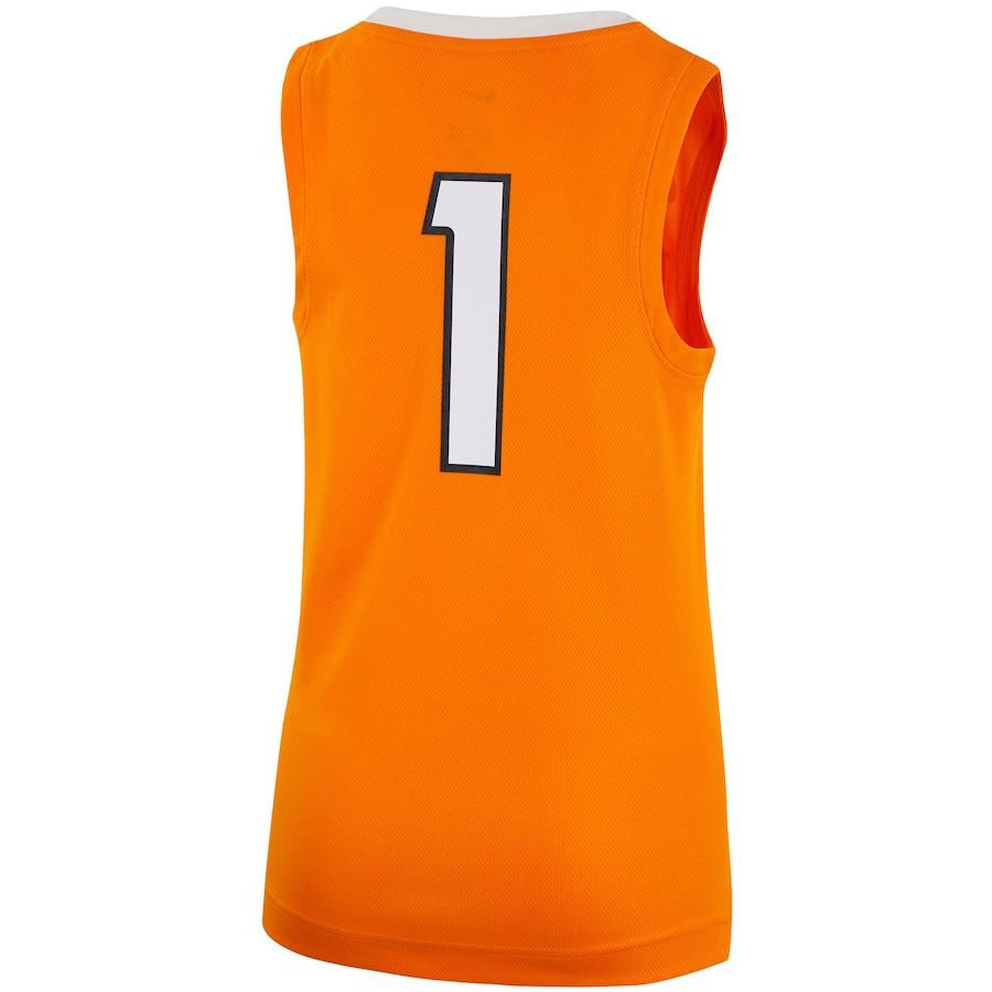 1 Tennessee Volunteers Youth Team Basketball Stitched Jersey – Tennessee Orange