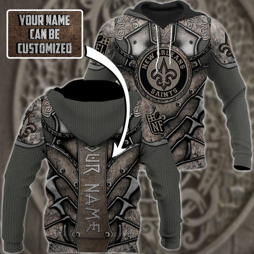 20-New Orleans Saints Hoodie Custom Name