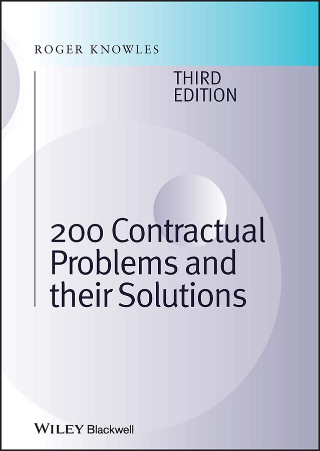 200 Contractual Problems and their Solutions (PDF/EPUB Version)