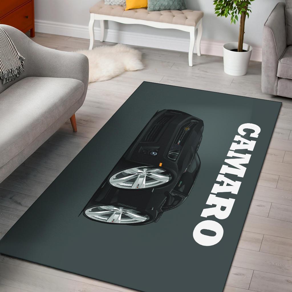 2013 Chevrolet Camaro Car Art Area Limited Edition Rectangle Rug