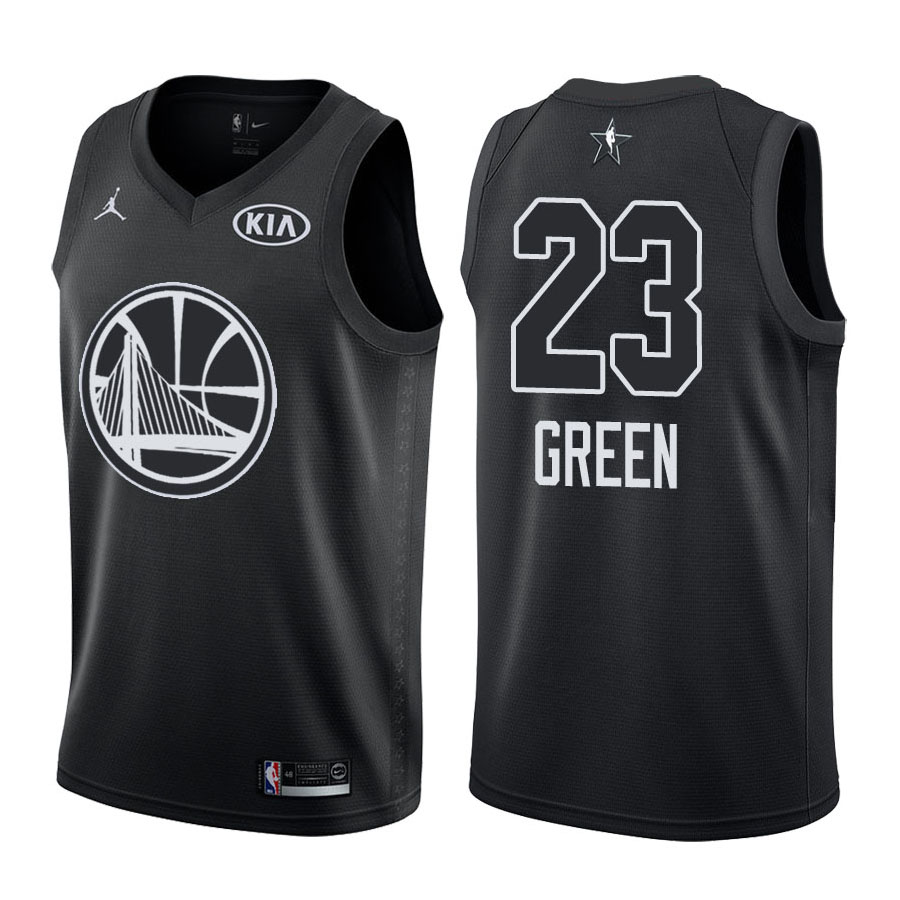 2018 All-Star Warriors Male Draymond Green #23 Black Jersey