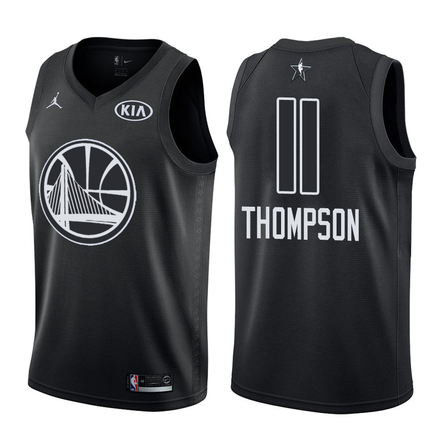 2018 All-Star Warriors Male Klay Thompson #11 Black Jersey