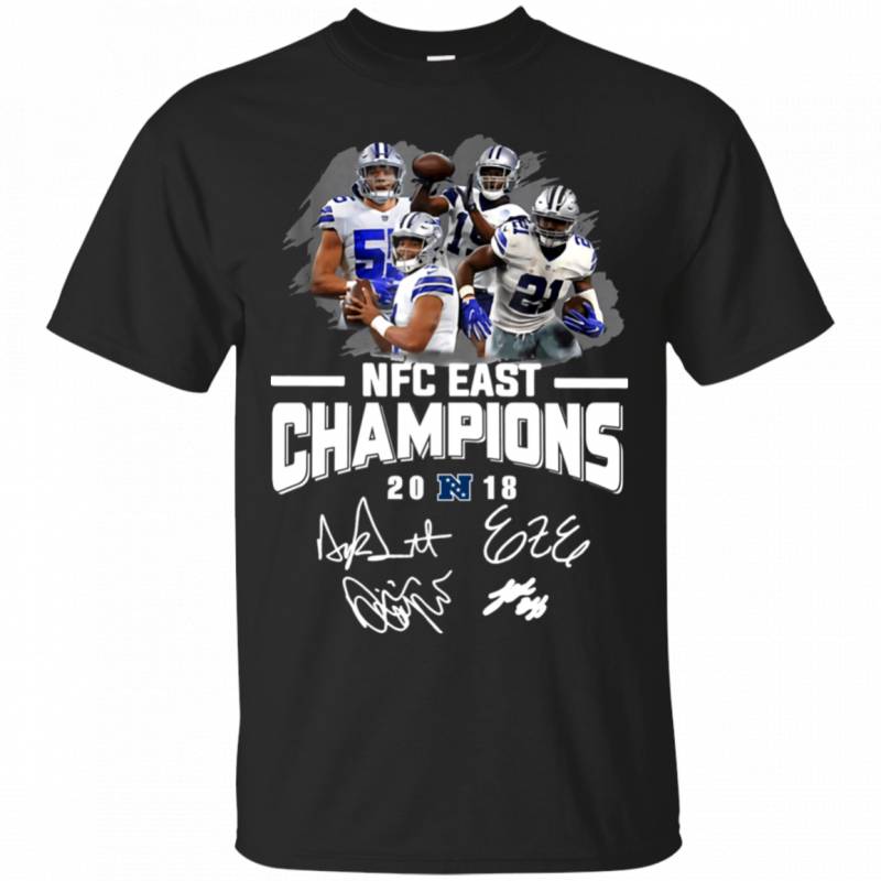2018 East Division Champions Dallas Cowboys T-shirt
