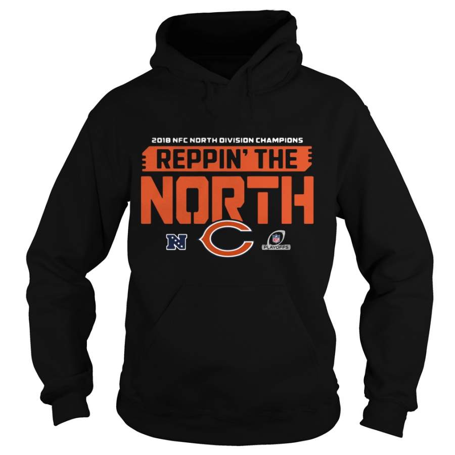2018 NFC North Division Champions reppin’ the North Chicago Bears Hoodie