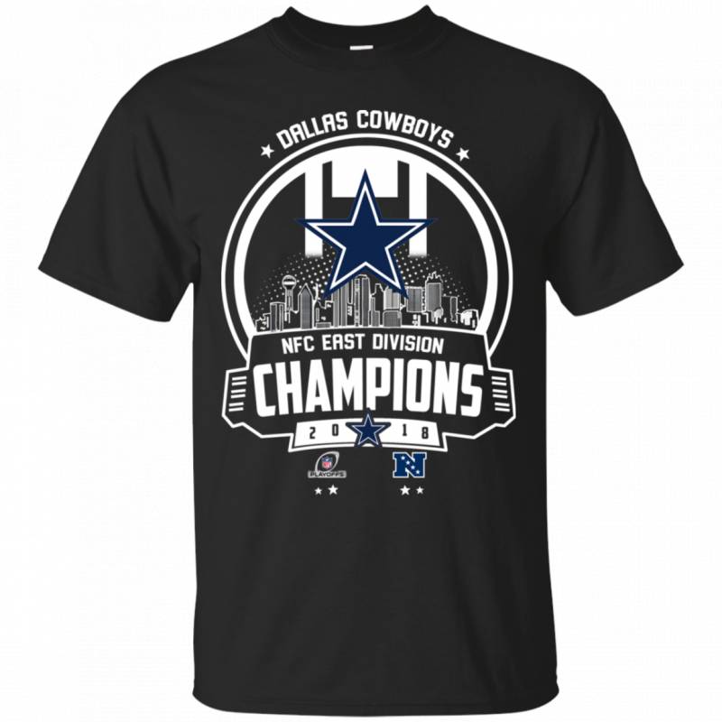 2018 T-shirt Dallas Cowboys East Division Champions