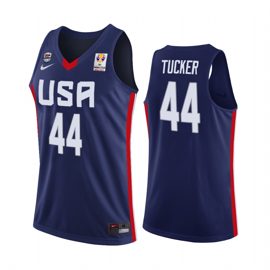 2019 FIBA World Cup USA P.J. Tucker Navy Jersey
