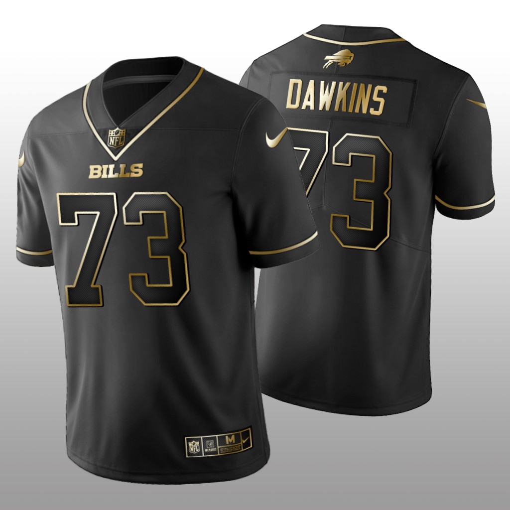 2019 Golden Edition Vapor Untouchable Limited Buffalo Bills #73 Dion Dawkins Black Jersey – Men’s