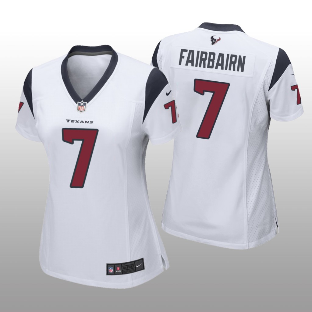 2019 Ka'imi Fairbairn Houston Texans White Game Jersey