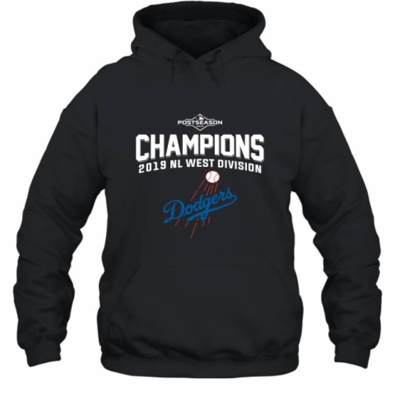 2019 NL West Division Champions Los Angeles Dodgers Hoodie