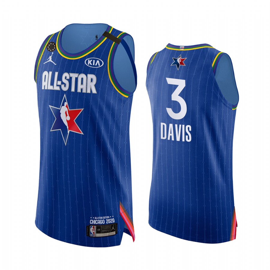 2020 NBA All-Star Game Jersey Los Angeles Lakers Anthony Davis #3 Blue