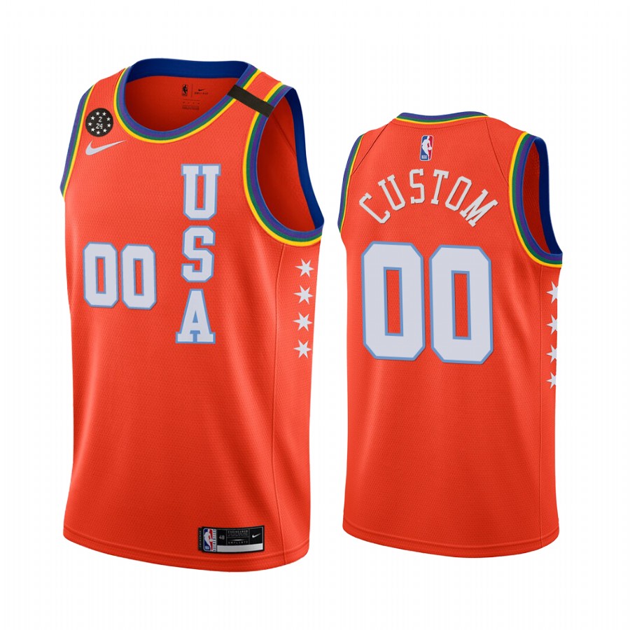 2020 NBA Rising Star NBA Custom Jersey #00 Red