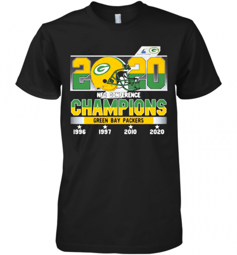 2020 Nfc Conference Champions Green Bay Packers Football Premium T-Shirt