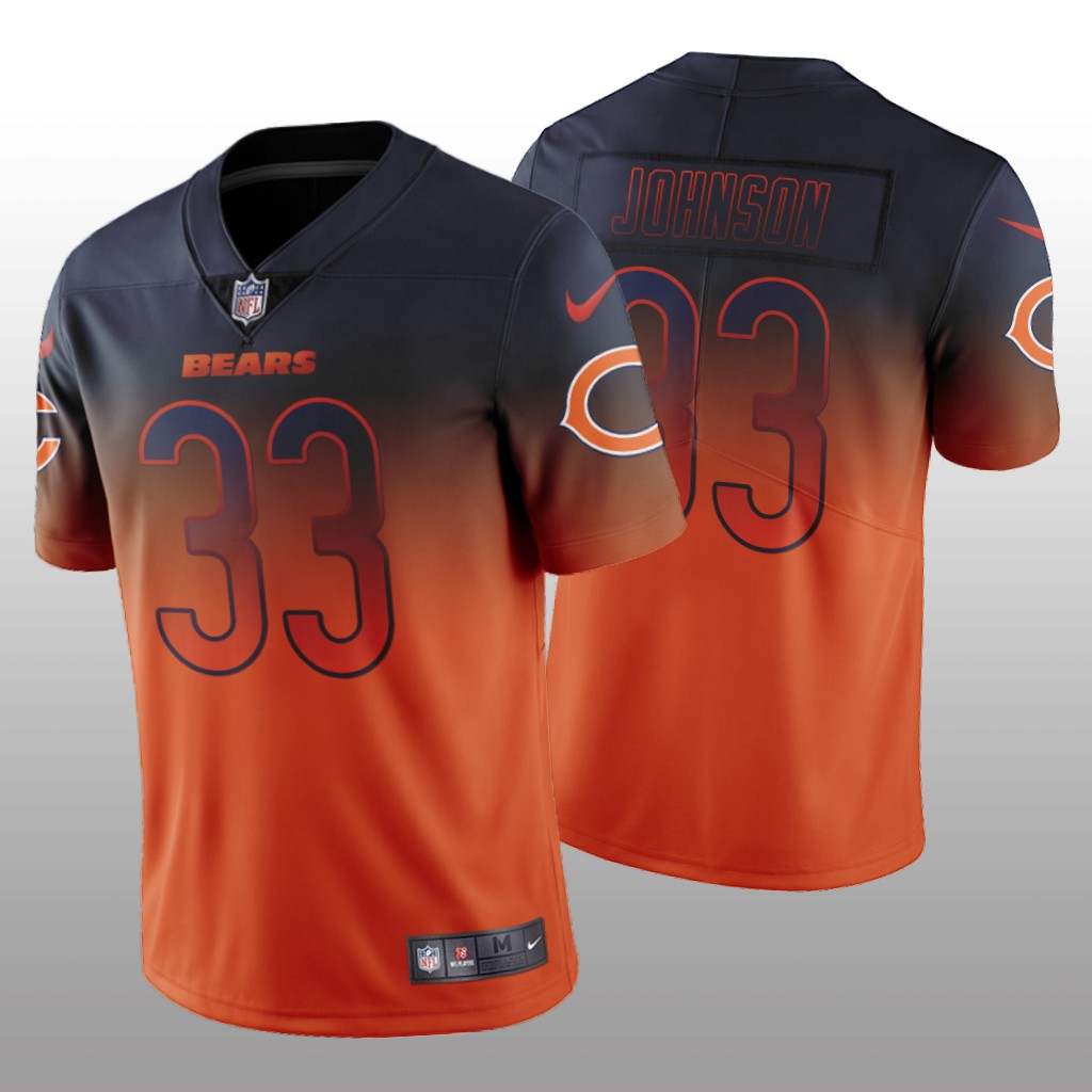 2020 NFL Draft Chicago Bears Jaylon Johnson Color Rush Limited Orange Jersey