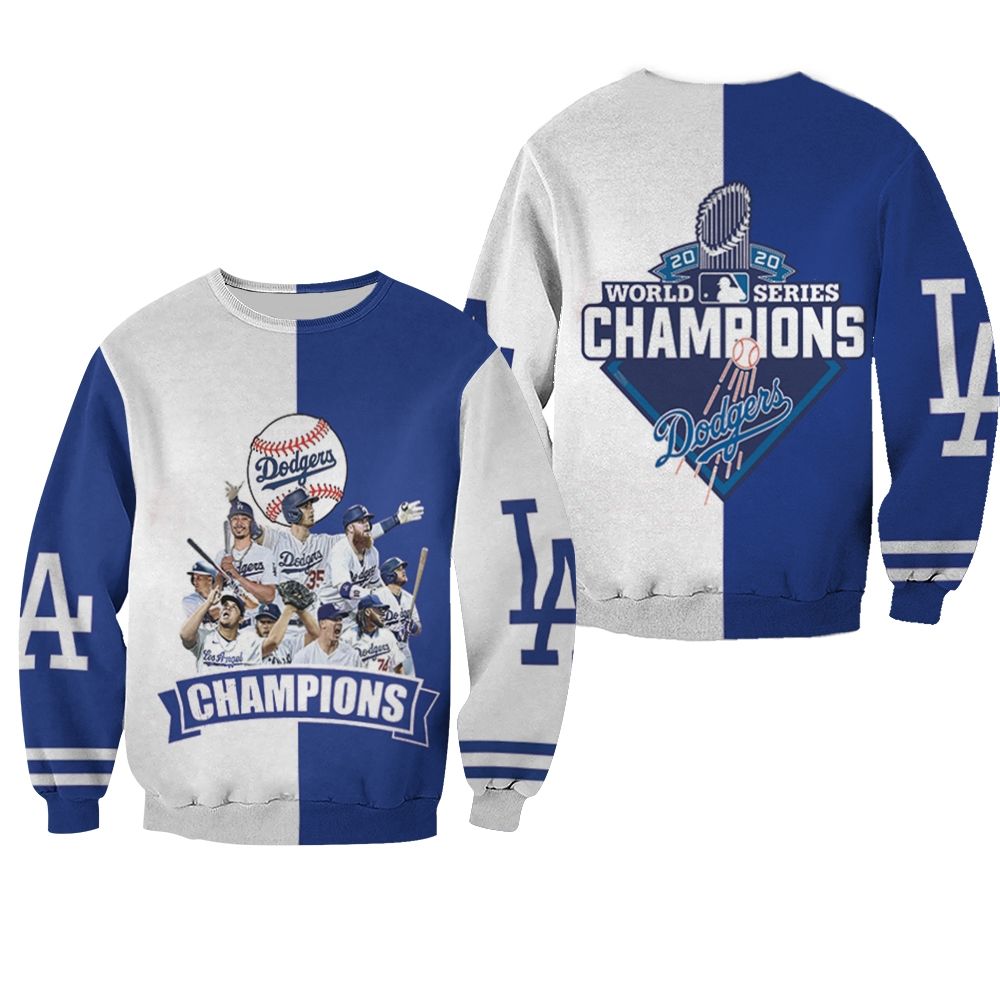 2020 World Series Champions Los Angeles Dodgers Sweater