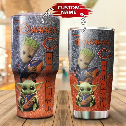 2021 Chicago Bears Personalized-Tumbler Cup 20oz, 30oz, Combo 20oz+30oz