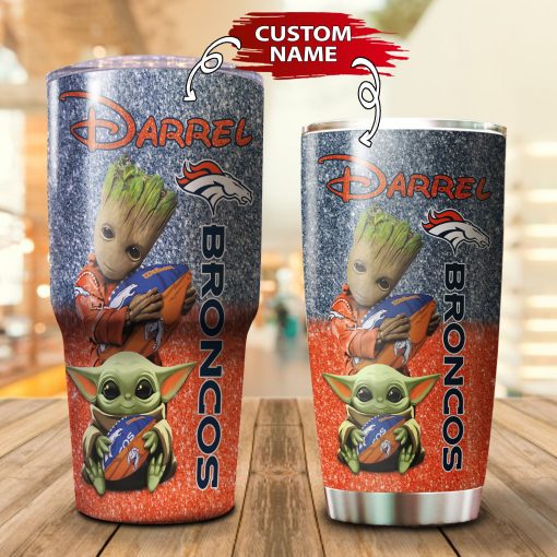 2021 Denver Broncos Personalized-Tumbler Cup 20oz, 30oz, Combo 20oz+30oz