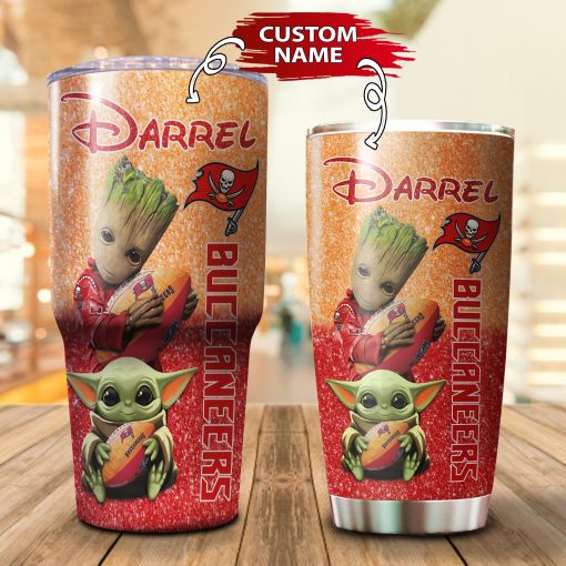 2021 Tampa Bay Buccaneers Personalized-Tumbler Cup 20oz, 30oz, Combo 20oz+30oz