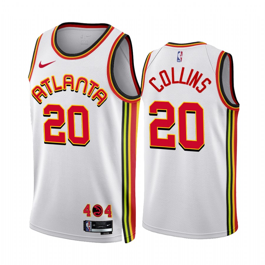 2022-23 Atlanta Hawks John Collins White Association Edition #20 Jersey