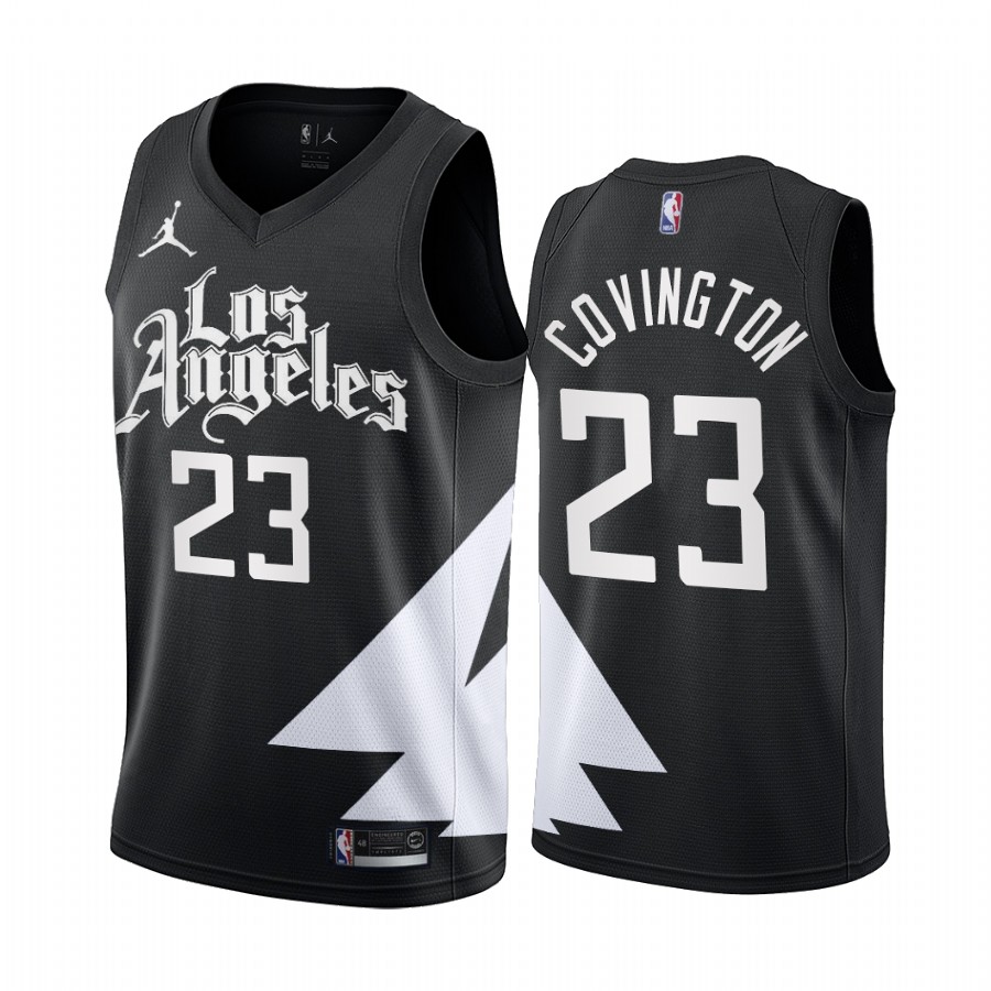 2022-23 Los Angeles Clippers Robert Covington Black Statement Edition #23 Jersey