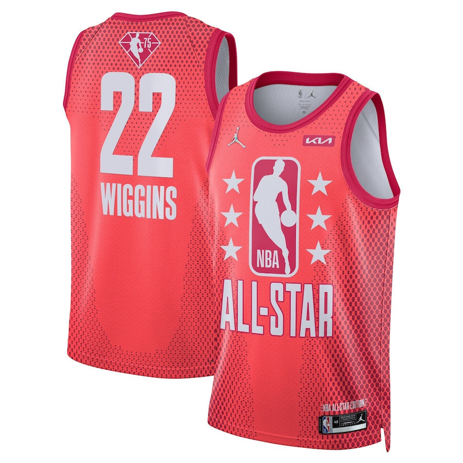 2022 All-Star Game Andrew Wiggins 22 Swingman Stitched Jersey – Maroon