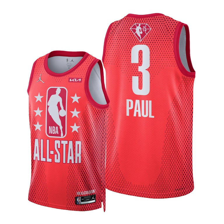 2022 All-Star Game Chris Paul 3 Swingman Stitched Jersey – Maroon