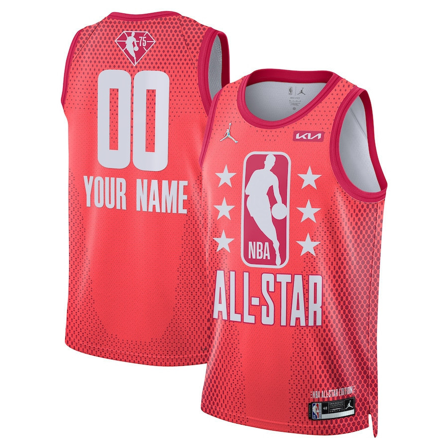 2022 All-Star Game Custom Swingman Stitched Jersey – Maroon